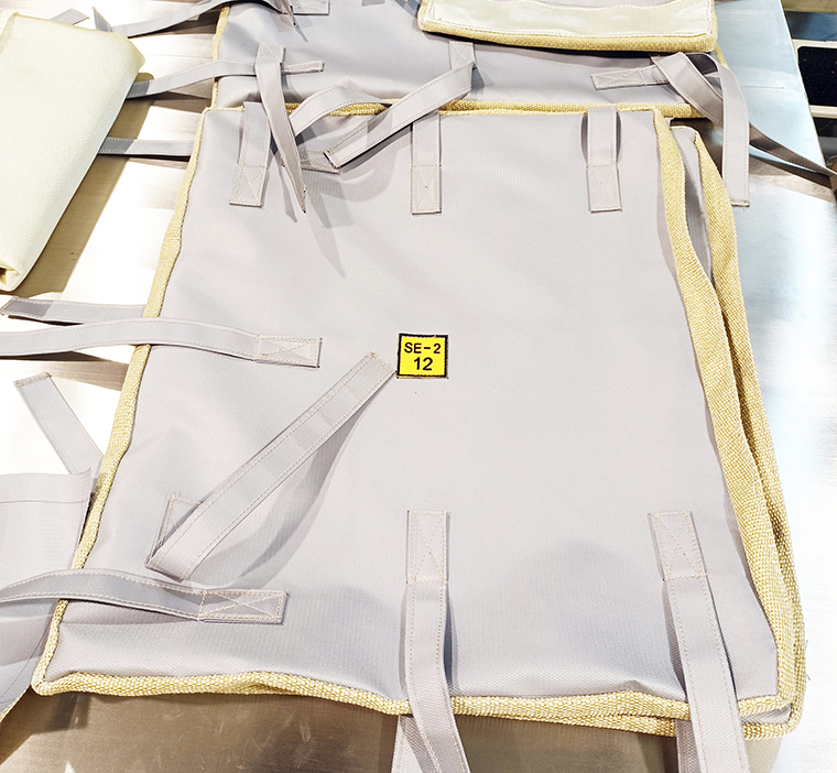 Product photo of insulation jacket fabricated by Arma CS Solutions